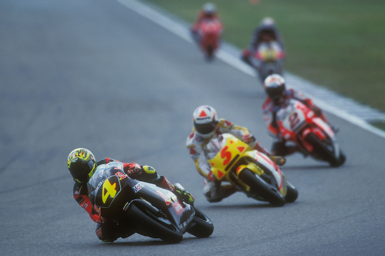 Die Motorrad-WM-Klassen waren letztmals 1994 in Hockenheim unterwegs