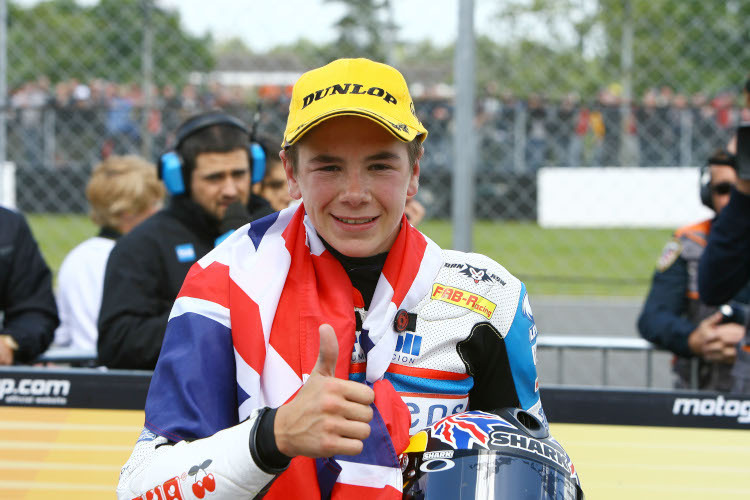 Scott Redding in Donington 2008