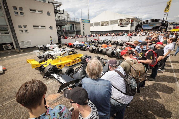 Beim Jim Clark Revival gibt es besondere automobile Leckerbissen aus der Nähe zu bestaunen