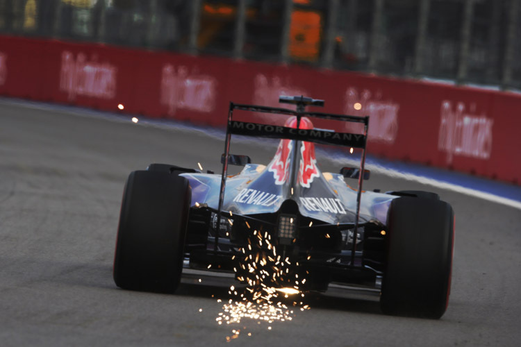 Daniel Ricciardo: «Ich vermute, es war ein Problem mit der Aufhängung» 