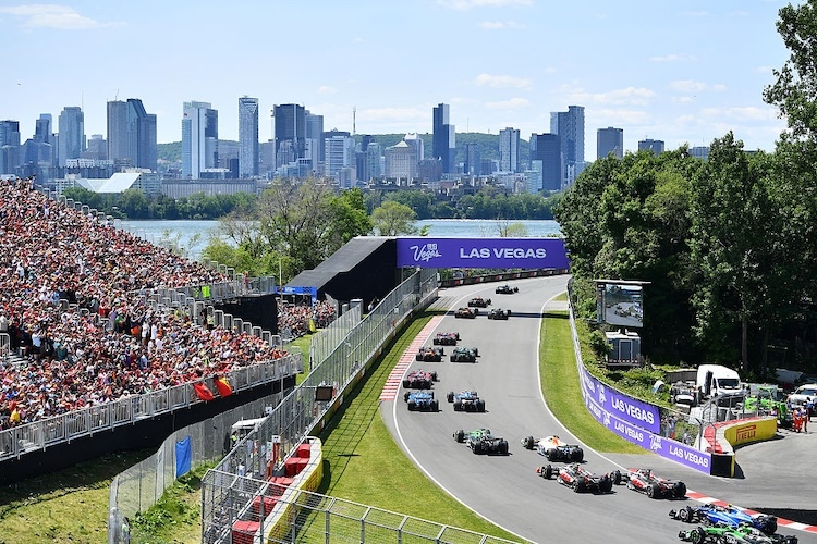 Willkommen zum Rennen in Montreal