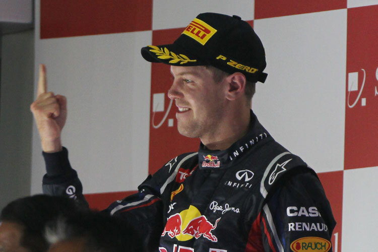 Sebastian Vettel will seinen nächsten Sieg in Singapur feiern