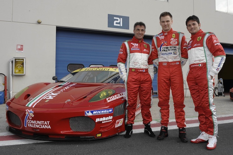 Ferrari-GT2-Dreamteam Alesi, Vilander, Fisichella