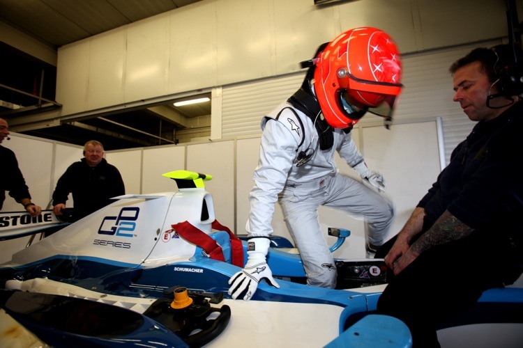 Michael Schumacher GP2-Test Jerez