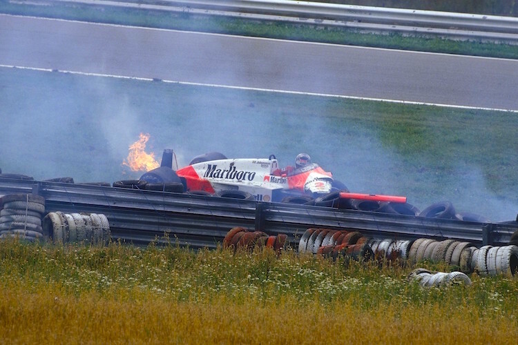 Stefan Johansson 1987 auf dem Österreichring