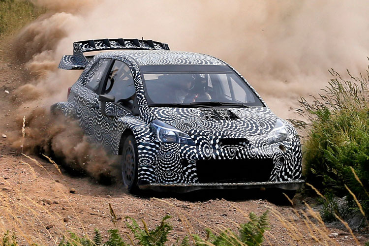 Der zukünftige Toyota Yaris WRC hat bereits knapp 6.000 Testkilometer abgespult  