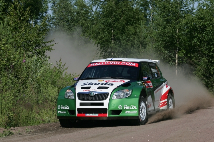 Vorjahressieger Juho Hänninen auch 2009 in Front.