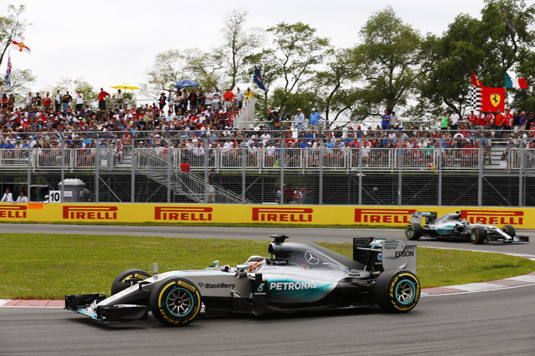 Lewis Hamilton entschied den Kanada-GP zum vierten Mal für sich