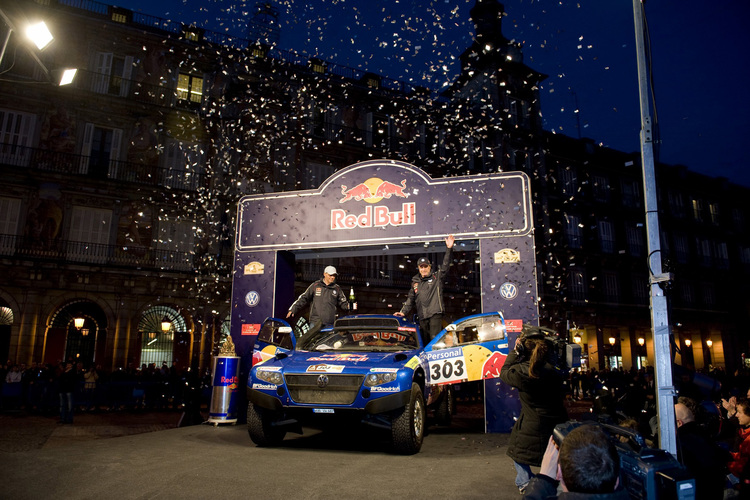Carlos Sainz gewann die Rallye Dakar in diesem Jahr