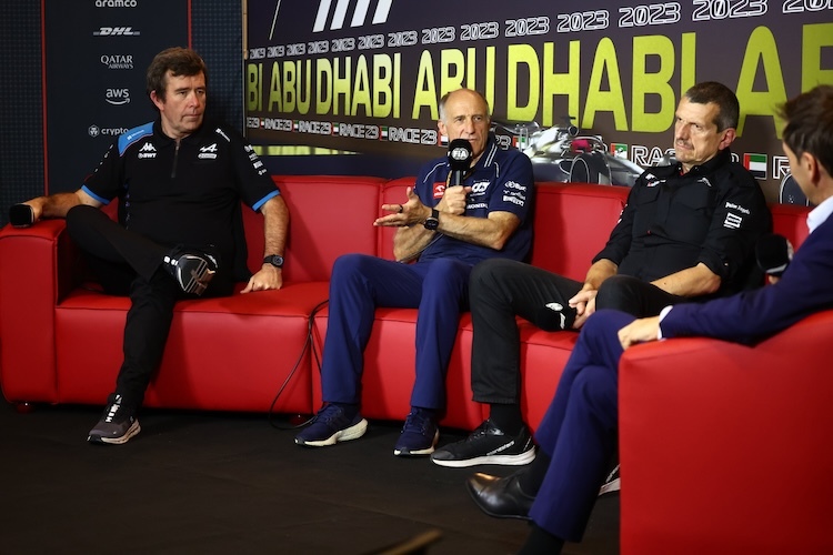 Bruno Famin, Franz Tost und Günter Steiner