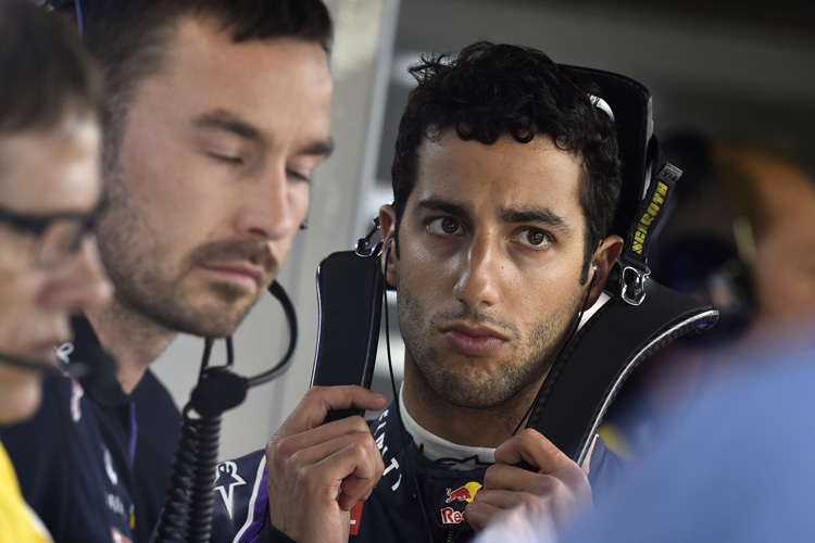 Lange Gesichter im Lager von Daniel Ricciardo