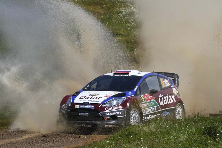 Novikov/Minor im Ford Fiesta RS WRC