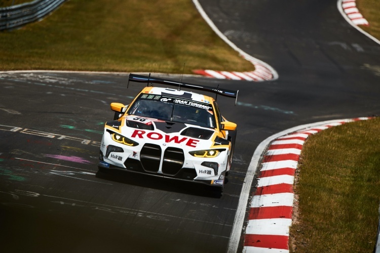 Schnell bei den 24h Nürburgring 2022 unterwegs: Der BMW M4 GT3 von Rowe Racing