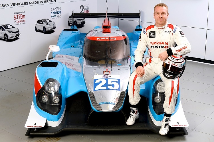 Chris Hoy und der Ligier JS P2