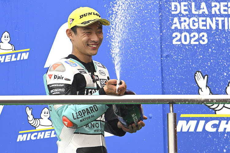 Tatsuki Suzuki durfte in Argentinien seinen 3. GP-Sieg feiern