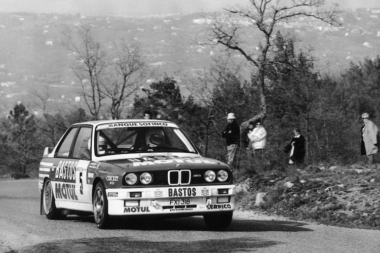 Der M3 von BMW erwies sich als höchst taugliches Rallye-Gerät