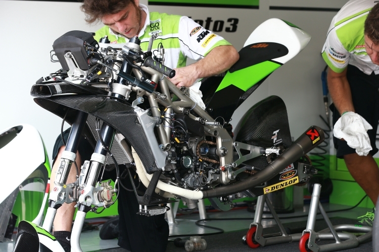 Mechaniker von KTM, Moto3