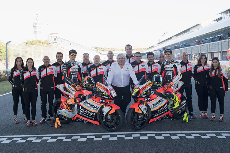 Das Moto2-Team Forward Racing