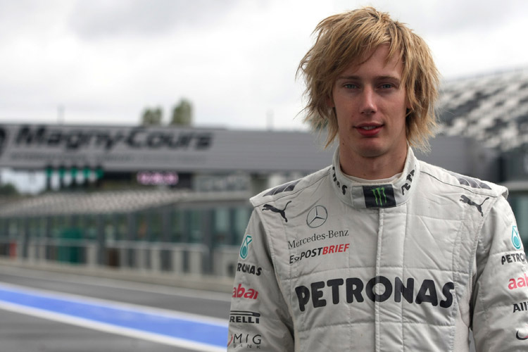 Mercedes-Reservist Brendon Hartley: 2013 wieder mehr Rennen auf dem Programm