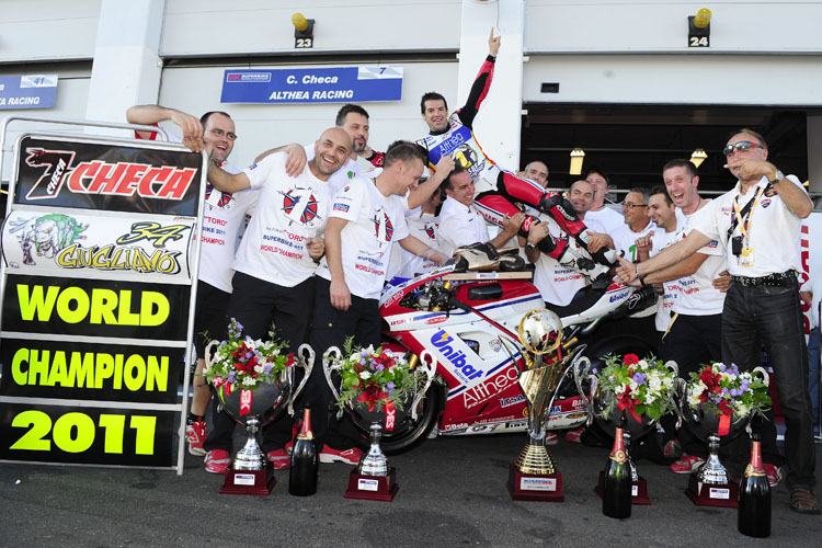 Nach dem Ducati-Rückzug wurde Carlos Checa Weltmeister