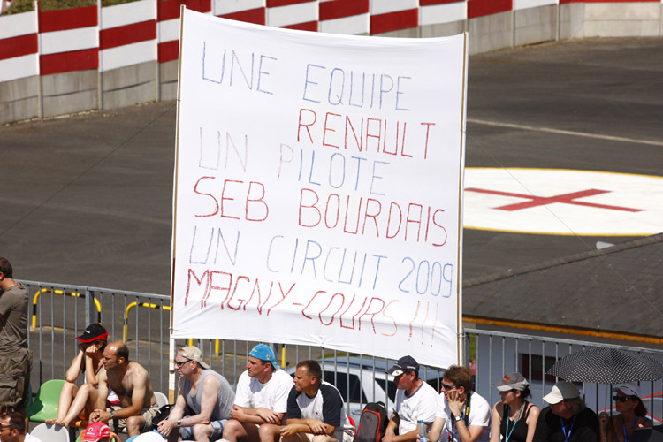 Für diese Fans ist klar, wo der GP Frankreich stattfinden müsste.