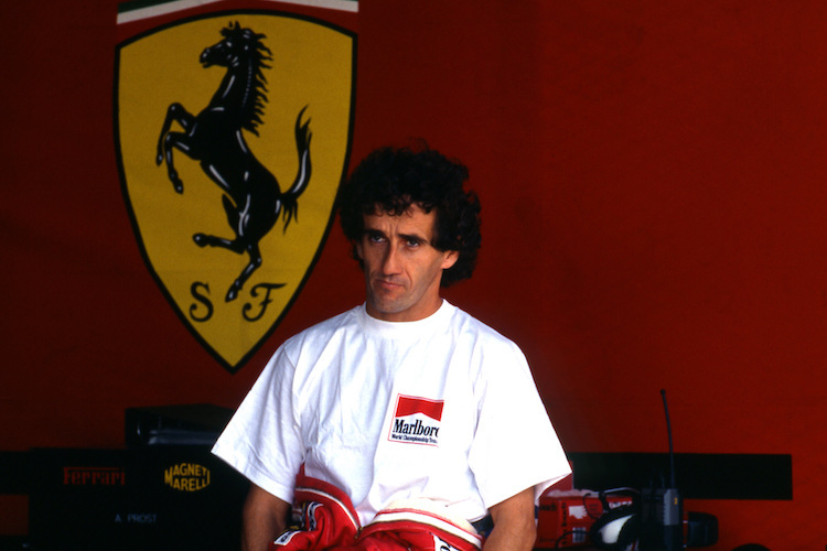 Alain Prost bezeichnete seinen Ferrari 1991 als Lastwagen und musste gehen