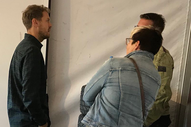 Sebastian Vettel zu Gast in Hockenheim