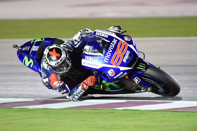 Schadensbegrenzung: Jorge Lorenzo war auf Platz 6 der schnellste Yamaha-Pilot