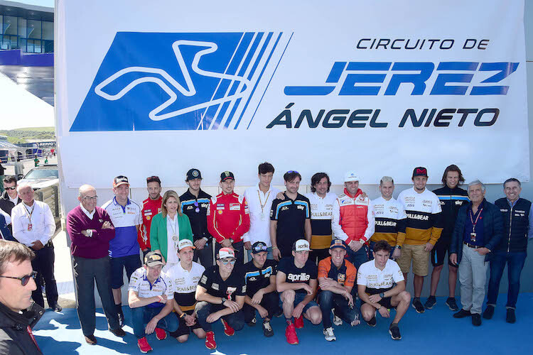 Der GP-Kurs von Jerez heisst nun «Circuito de Jerez Ángel Nieto»