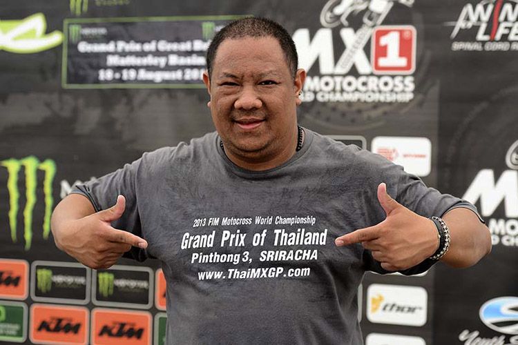 Kraitos Wongsawan, der Veranstalter des Thai-MXGP