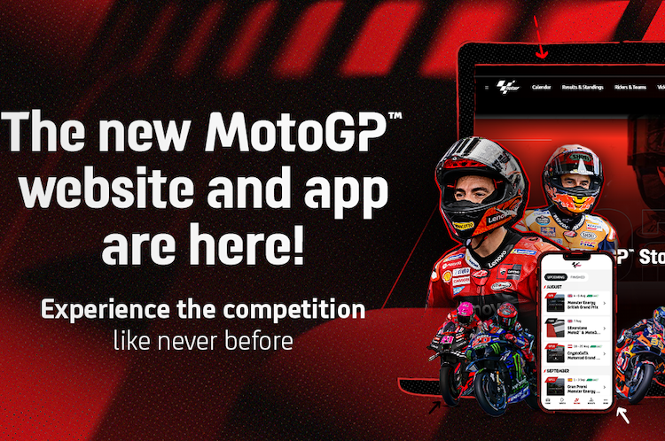 Neue MotoGP-Website veröffentlicht
