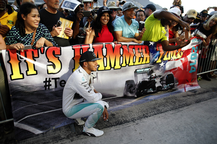 Lewis Hamilton: Für die Fans ist es Zeit, den Hammer auszupacken