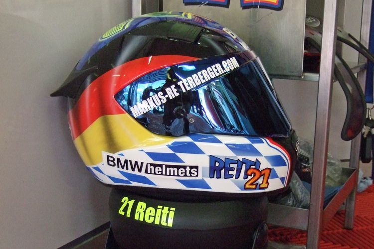 Reitberger's neues Helm Design