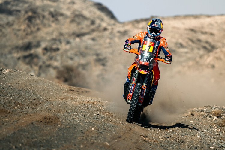 Luciano Benavides fährt eine solide Dakar 2025