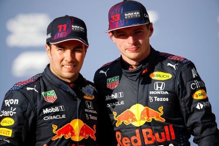 Sergio Perez & Max Verstappen