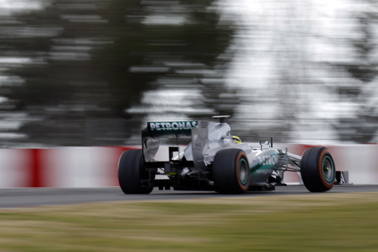Nico Rosberg: Schnellste Runde am Dienstag