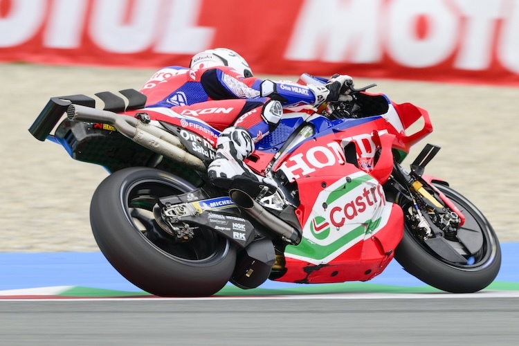 Chattering wirft Honda zurück