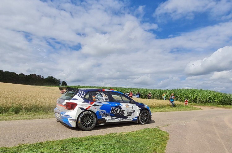 Le-Mans-Sieger Timo Bernhard bei der Rallye Zerf
