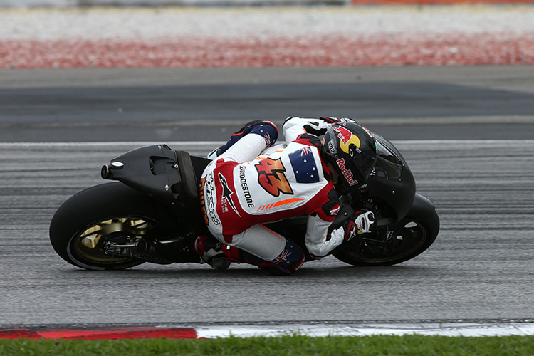 MotoGP-Rookie Jack Miller auf der Open-Honda RC213V-RS