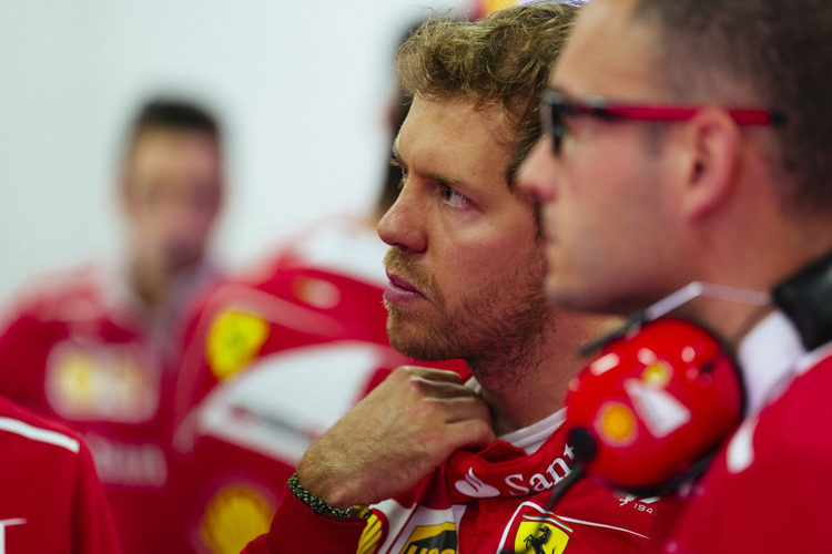 Sebastian Vettel ist heute in Barcelona wieder dabei