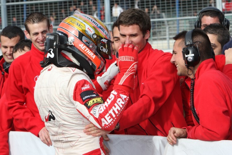 Der neue Champion Jules Bianchi.