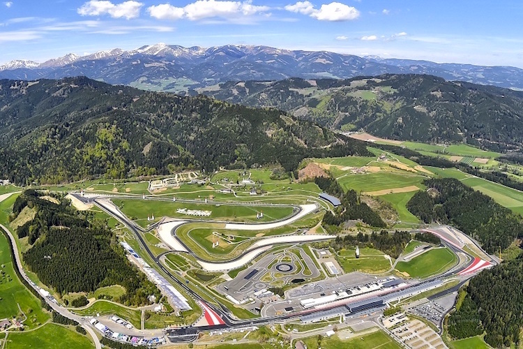 Der Red Bull Ring in der Steiermark