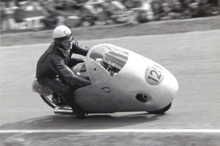 Große Stunden des deutschen GP-Sports: NSU-Pilot Werner Haas gewann mehrfach den Solidtude-GP