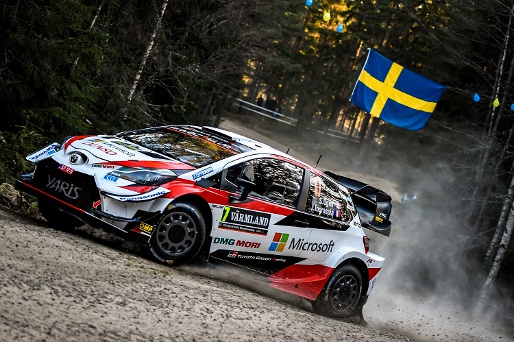 Die letzte Rallye Schweden 2020 war mehr ein Schotter-Evant