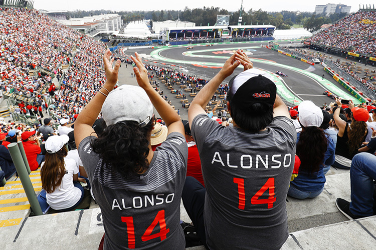 Sie haben es gut: Sie sehen Fernando Alonso vor Ort