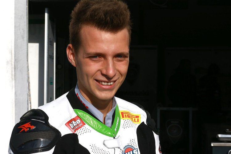 Superbike-Rookie Dominic Schmitter fährt für Grillini Kawasaki