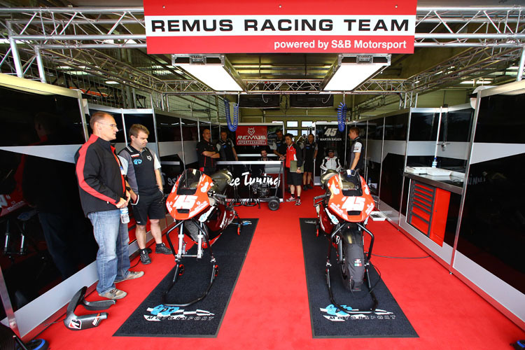 Remus Racing by S&B Motorsport: Die Box soll nochmals in Spanien aufgebaut werden