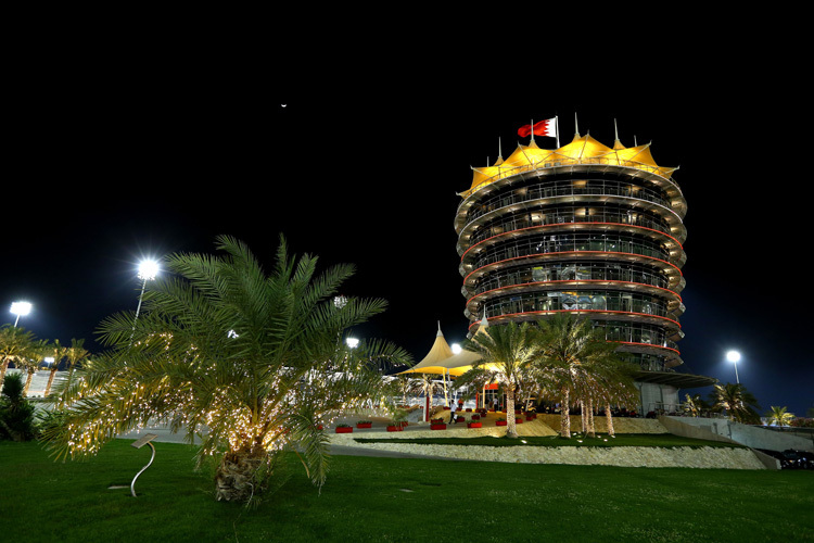 Der Turm der Machthaber an der Rennstrecke von Bahrain
