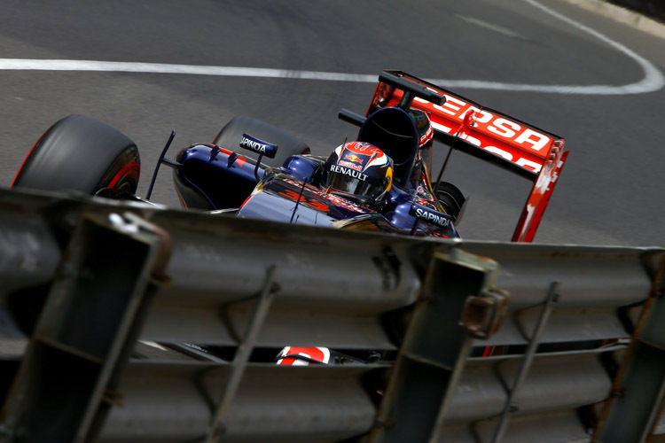 Max Verstappen beendete sein erstes Qualifying in Monte Carlo auf Platz 10