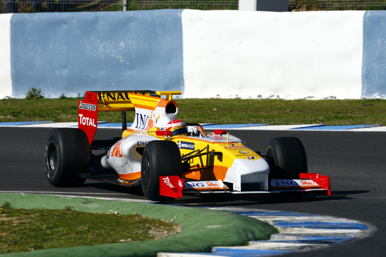 Fernando Alonso im neuen Renault